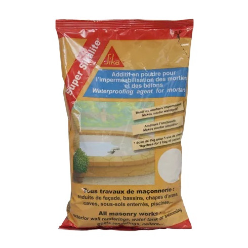 Adjuvant d'étanchéité pour mortier et béton-Super Sikalite