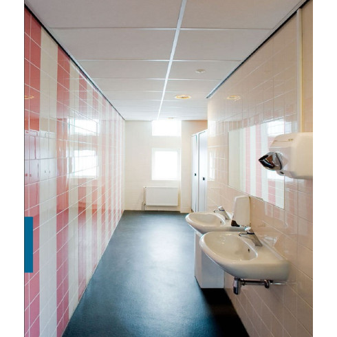 Dalle Logic 600x600x12 en laine de roche Rockfon