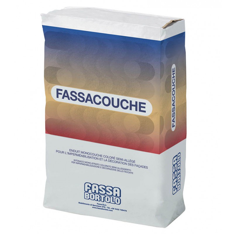 Fassacouche Blanc - Enduit monocouche pour l'imperméabilisation