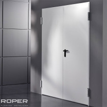 PORTE COUPE FEU 1H 1400x2150 2 vantaux GAUCHE ROPER
