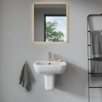 Semi colonne / Cache siphon pour Lavabo D-CODE DURAVIT