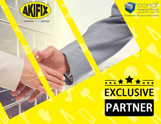 Partenariat d'Exclusivité avec AKIFIX