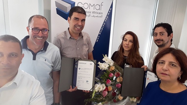 COMAF certifié ISO 9001 version 2015