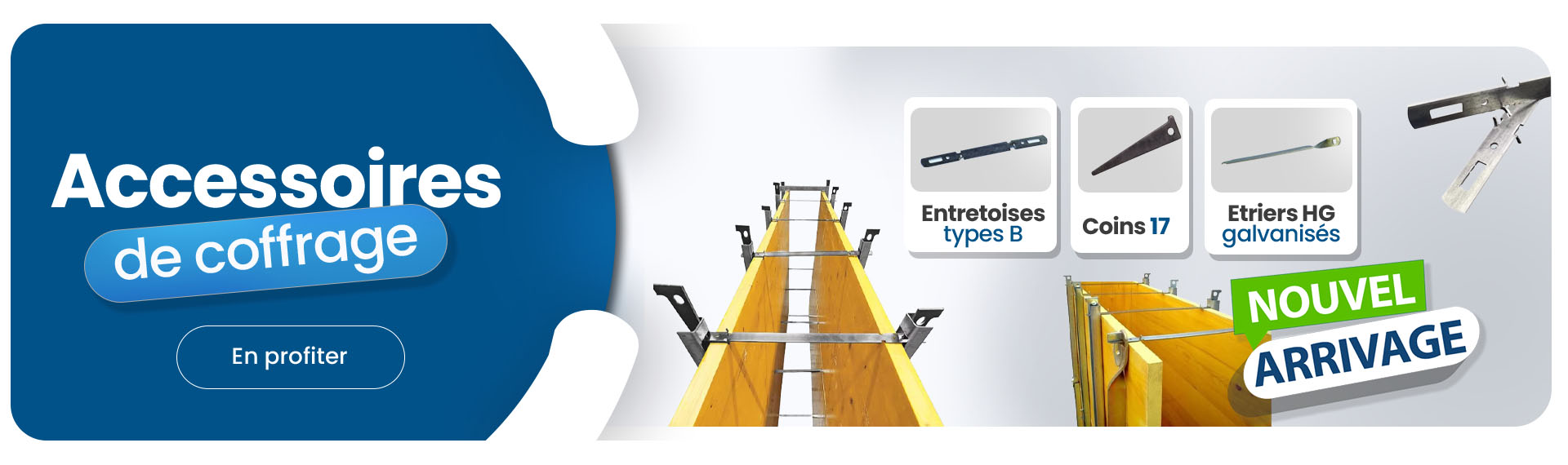 Accessoires de coffrage