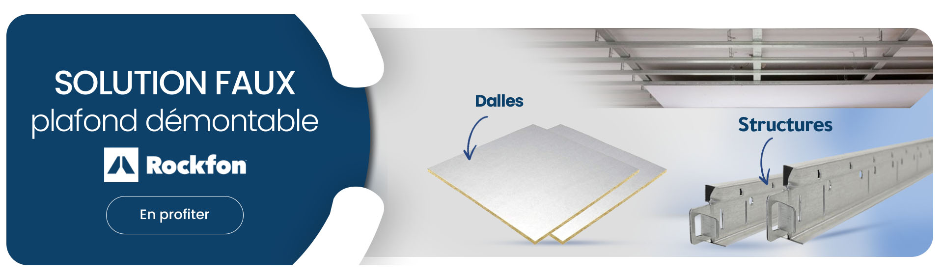 Faux plafond démontable