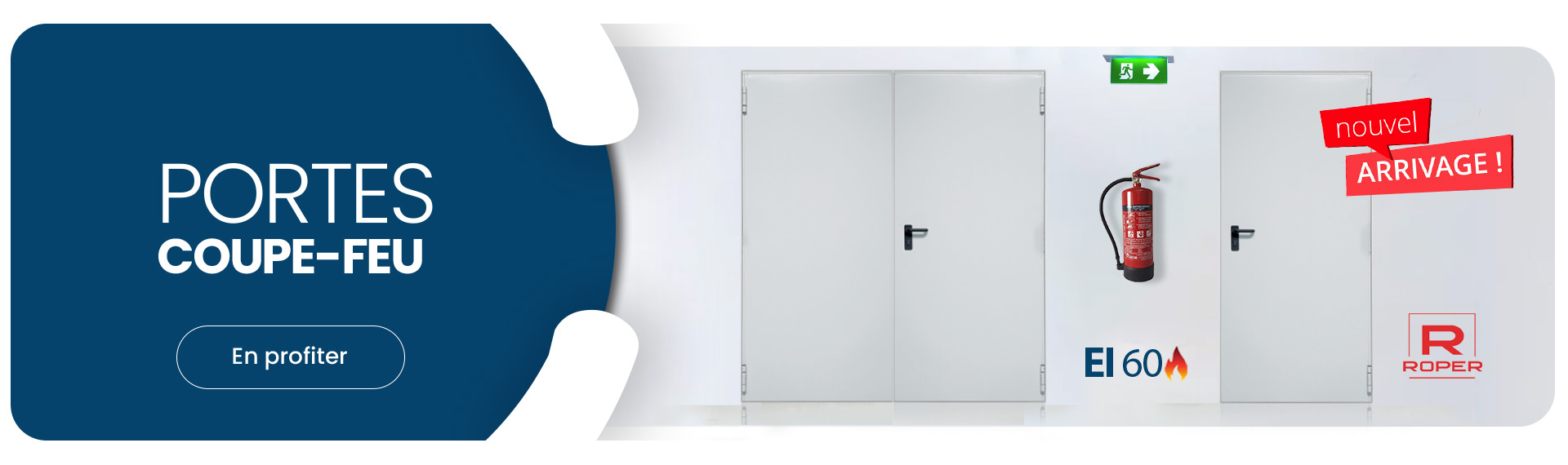 Portes coupe-feu Roper